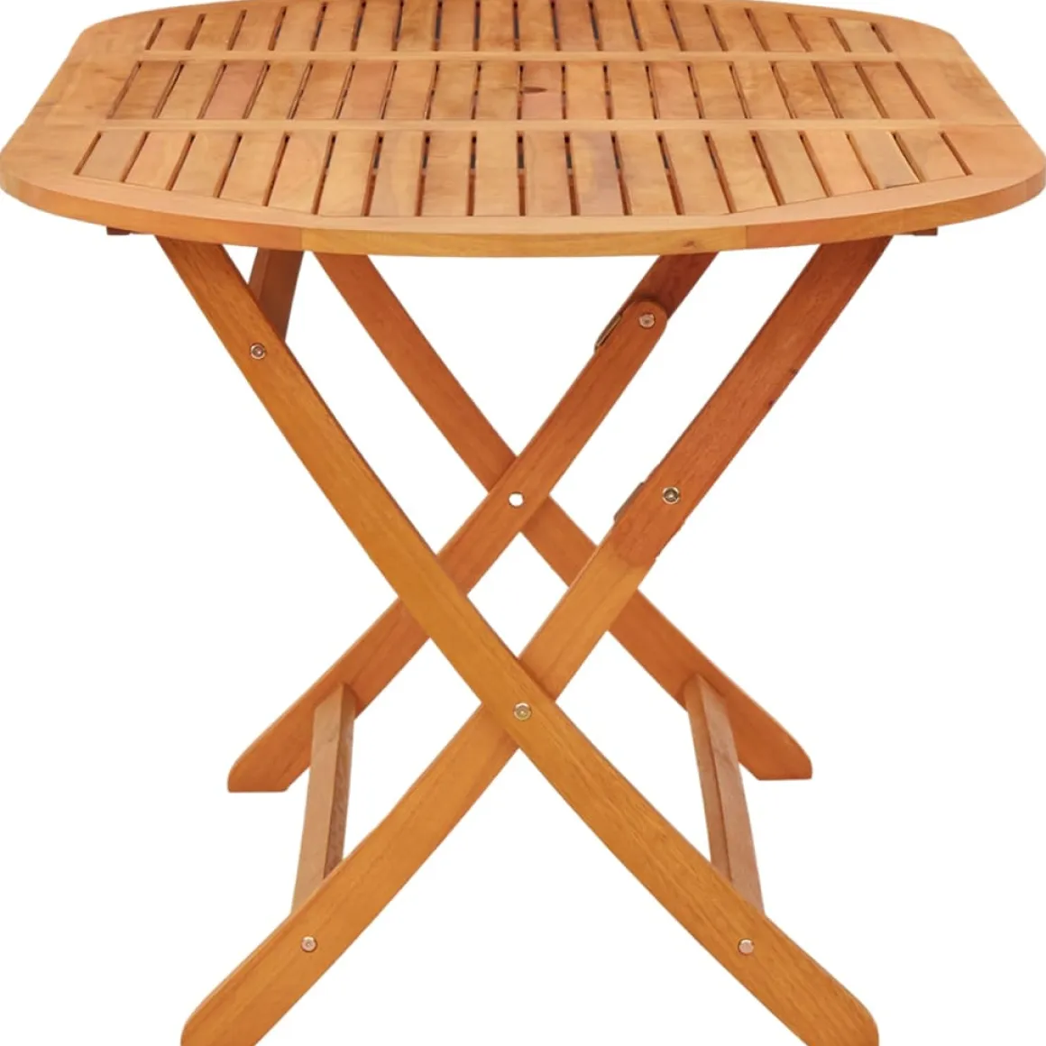 Mesa de jardín Mountain plegable madera de eucalipto 75x160x85 cm