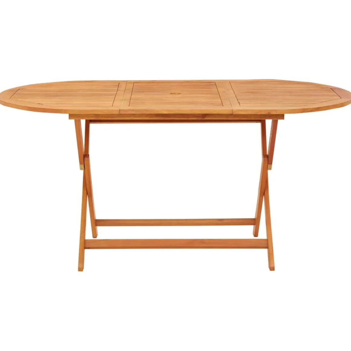 Mesa de jardín Mountain plegable madera de eucalipto 75x160x85 cm