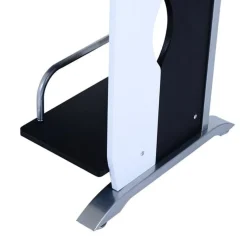 Mesa de ordenador Homcom negro/plata 75x100x52 cm