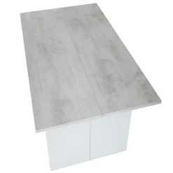 Mesa desplegable Tavolo blanco artik/cemento