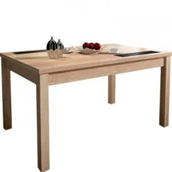 Mesa extensible Lara 75x140-180x90 cm