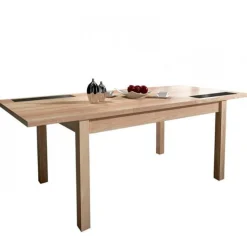Mesa extensible Lara 75x140-180x90 cm