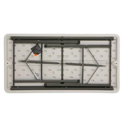 Mesa plegable Lifetime 4 personas forma rectangular 74x122x61 cm