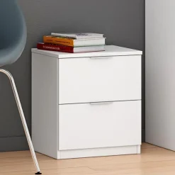 Mesita 2C Low Cost 2 cajones 45x38x34 cm