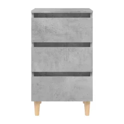 Mesita de noche Ollie 3 cajones 69x40x35 cm