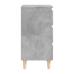 Mesita de noche Ollie 3 cajones 69x40x35 cm