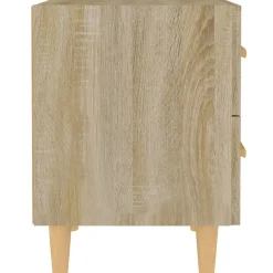 Mesita de noche ScandiOak 47,5x40x35 cm