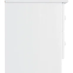 Mesita de noche Tini 2 cajones madera maciza de pino 41x41x35 cm