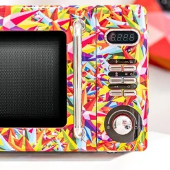 Microondas Cecotec ProClean 5110 Retro Coloring Tech 700W 20L con grill multicolor