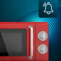 Microondas Cecotec ProClean 3010 Retro 700W 20L diseño vintage