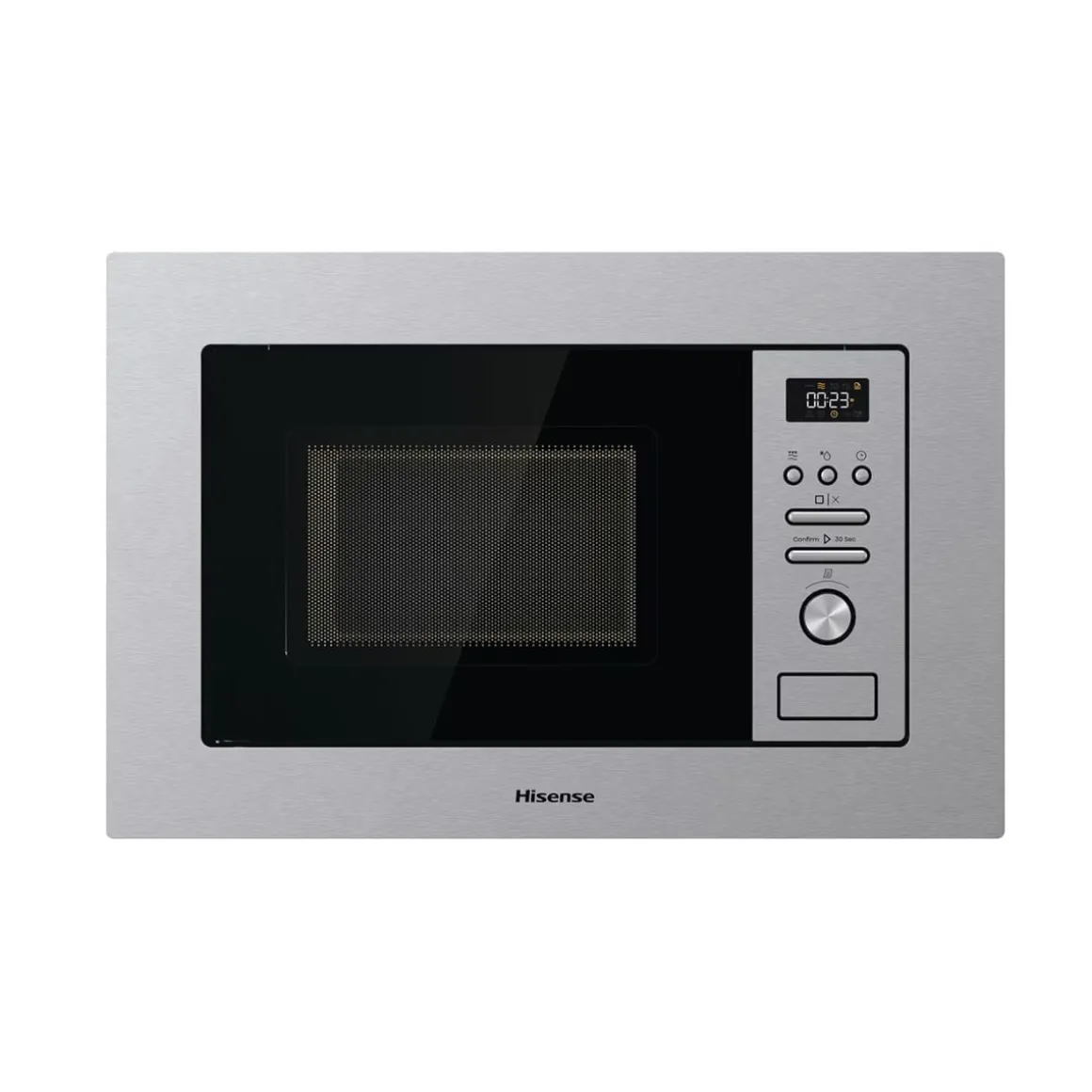 Microondas integrable Hisense BIM320G41X 1000W 20L 15 programas + Grill inox