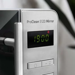 Microondas ProClean 5120 Mirror Cecotec 20L 700W 8 programas/pantalla LED gris 25,5x43,8x35,8 cm