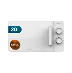 Microondas sin plato Cecotec Proclean 3020/30 Flatbed 700W 20L 6 potencias blanco