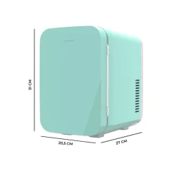 Mini frigorífico Cecotec Bolero MiniCooling Bahamas 6L 12V turquesa