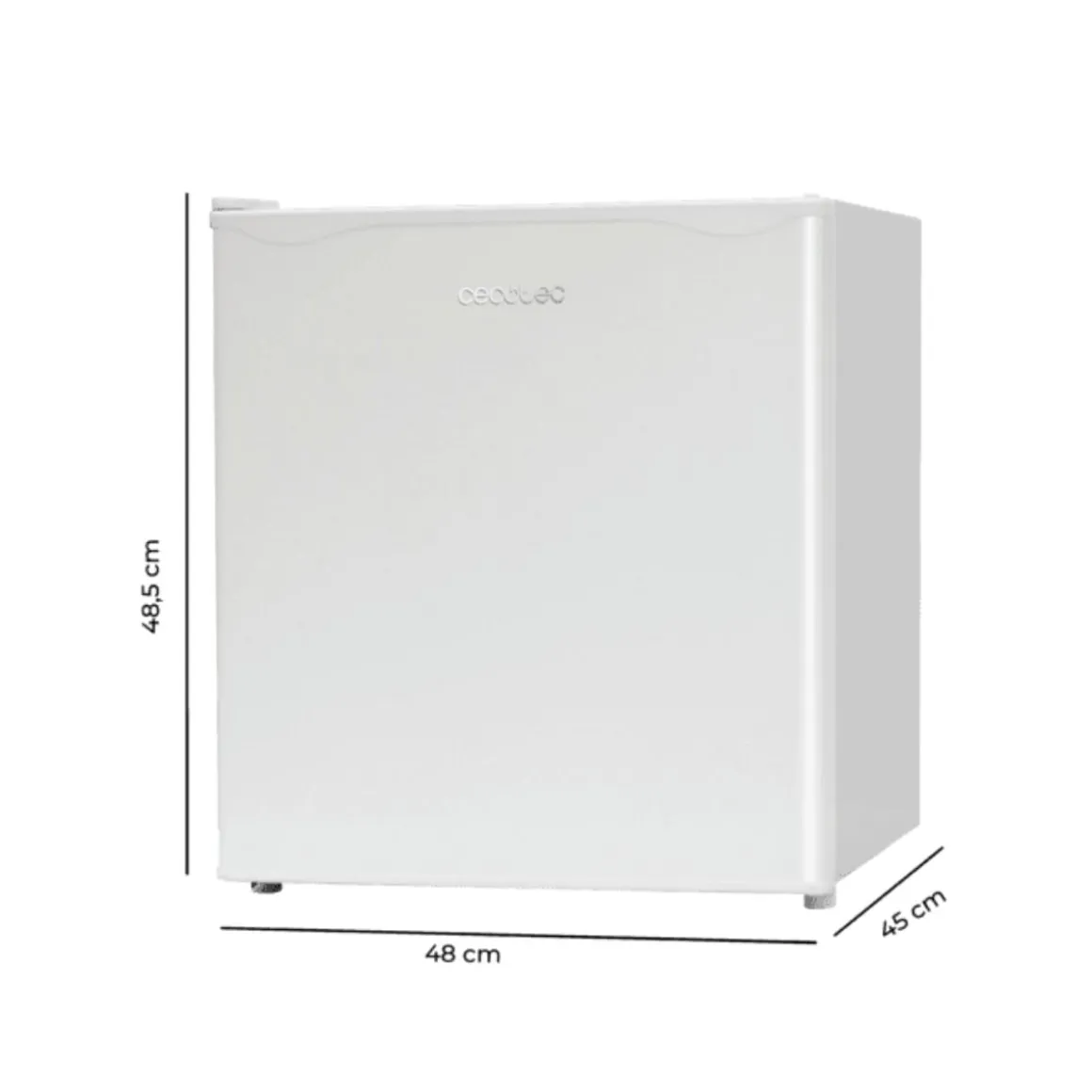 Minibar Cecotec GrandCooler SilentCompress 46L E blanco 48,5 cm