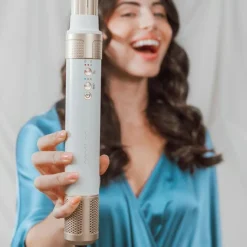 Moldeador de pelo Cecotec CeramicCare 14in1 AirGlam 1400W 14 cabezales perla