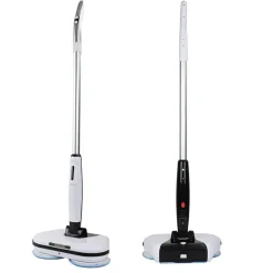 Mopa giratoria Thulos TH-HW014 30W 2 velocidades 300ml luz LED blanco/gris
