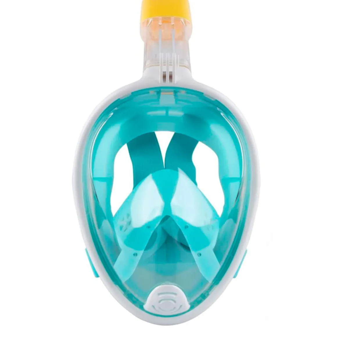 Máscara de snorkel con tubo y soporte para cámara talla S/M