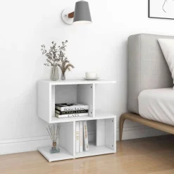 Mueble auxiliar Guayana diseño 2 en 1 minimalista 51,5x50x30 cm