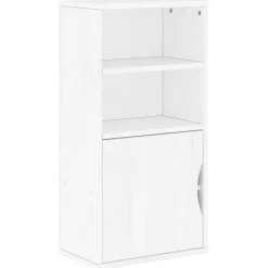 Mueble auxiliar Odda 1 puerta + 2 estantes abiertos 79x40x24 cm