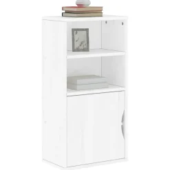 Mueble auxiliar Odda 1 puerta + 2 estantes abiertos 79x40x24 cm