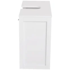 Mueble bajo de lavabo Kleankin suspendido blanco 54x60x30 cm