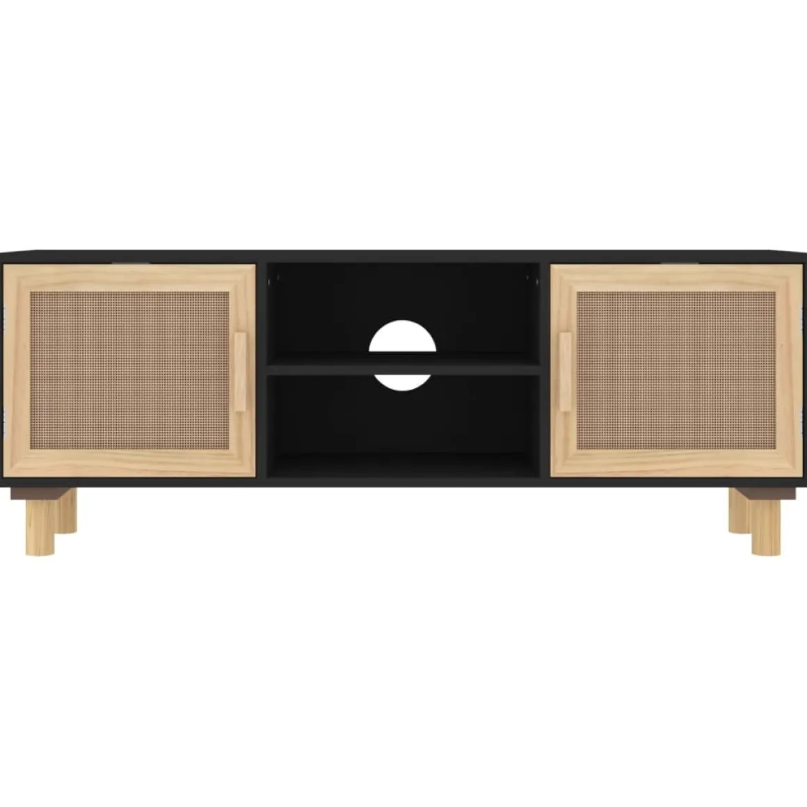 Mueble bajo de TV Beka 2 estantes + 2 puertas 40x105x30 cm