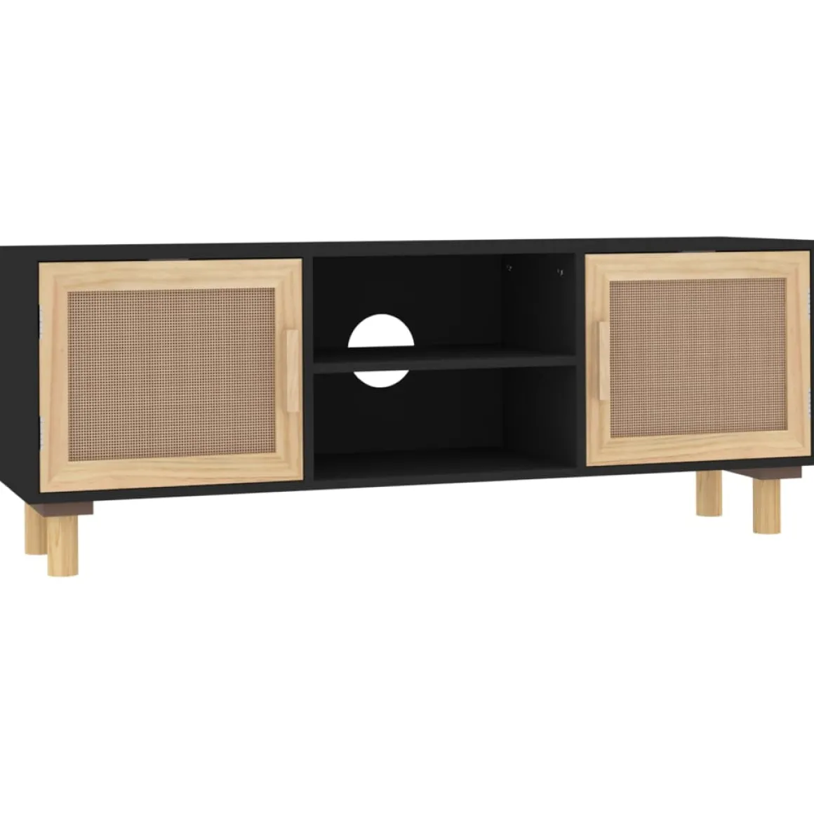 Mueble bajo de TV Beka 2 estantes + 2 puertas 40x105x30 cm