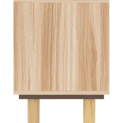 Mueble bajo de TV Beka 2 estantes + 1 puerta 40x80x30 cm