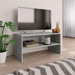 Mueble bajo de TV Báltico 1 estante inferior 40x80x40 cm