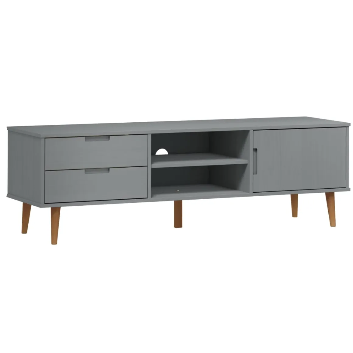 Mueble bajo de TV Molde 2 cajones + 1 puerta 49x158x40 cm