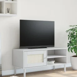 Mueble bajo de TV Senja 1 puerta + 2 huecos 49x106x40 cm
