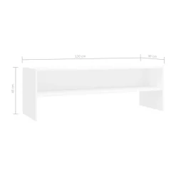 Mueble bajo de TV Simply estante inferior 40x120x40 cm