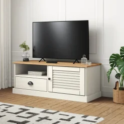 Mueble bajo de TV Vigo 1 cajón + 1 puerta 40x106x40 cm