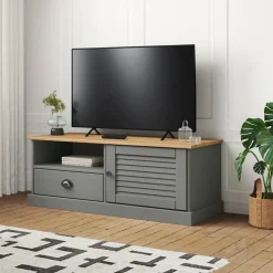 Mueble bajo de TV Vigo 1 cajón + 1 puerta 40x106x40 cm