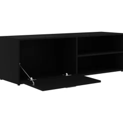 Mueble bajo para TV Nelly 2 estantes + 1 armario madera 37x120x34 cm