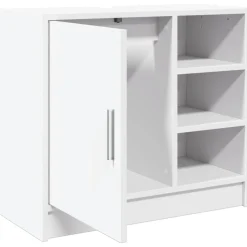 Mueble de baño Almma 1 puerta + 3 compartimentos blanco 55x90x29 cm