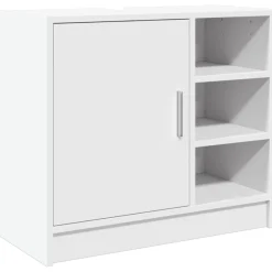 Mueble de baño Almma 1 puerta + 3 compartimentos blanco 55x90x29 cm