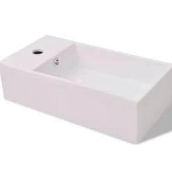 Mueble de baño Barbados + lavabo + espejo 48x48x25 cm