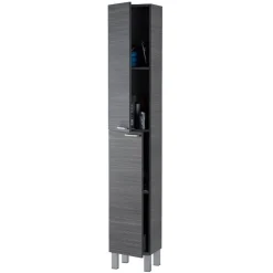 Mueble de baño columna Arkit 2 puertas 182x30x25 cm