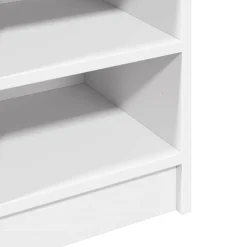 Mueble de baño Liberto 2 puertas + 3 compartimentos blanco 55x90x29 cm