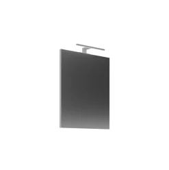 Mueble de baño Makalu 2 puertas con lavabo y espejo 61x60x36 cm