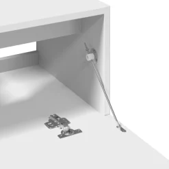 Mueble de baño Vera puerta abatible + cajón blanco 59x59x37 cm