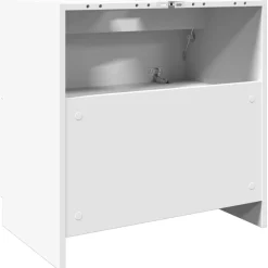 Mueble de baño Vera puerta abatible + cajón blanco 59x59x37 cm