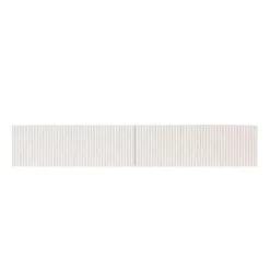 Mueble de TV Arco 2 puertas diseño flotante blanco 29,6x180x31,6 cm