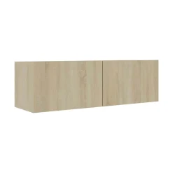 Mueble de TV Azyal flotante 2 puertas abatibles 30x100x30 cm