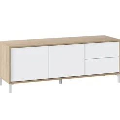 Mueble de TV Brooklyn 2 puertas + 2 cajones 47x130x41 cm