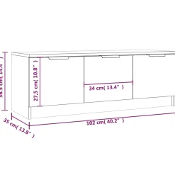 Mueble de TV Flex 33,5x102x35 cm