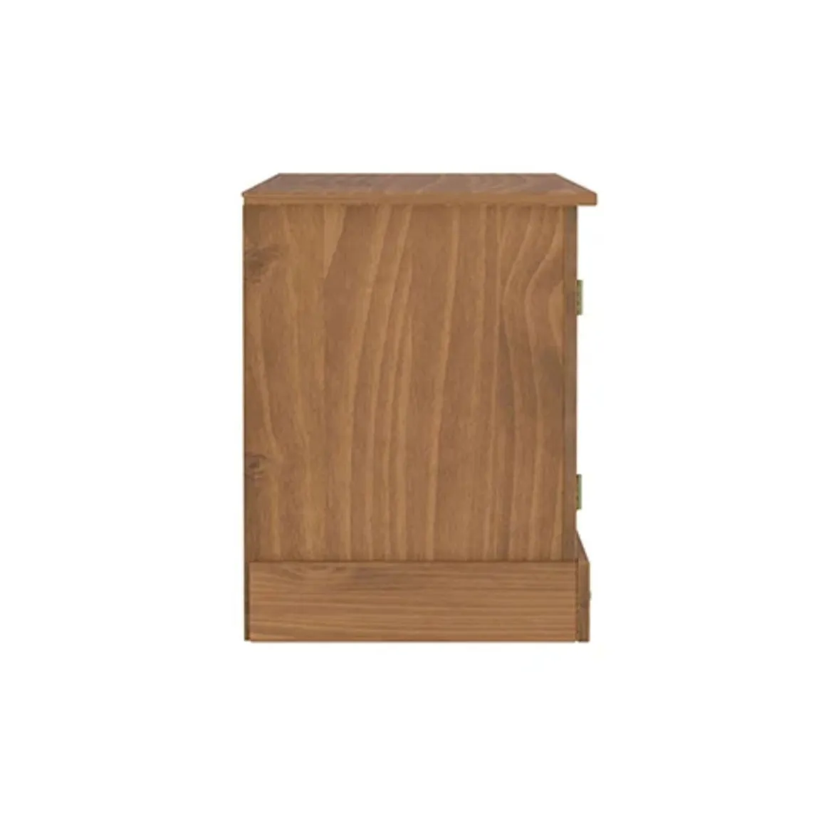 Mueble de TV Águila 2 puertas + 2 compartimentos marrón 40x120x51 cm