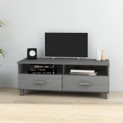 Mueble de TV Hamar 2 cajones + 2 compartimentos 40x106x40 cm